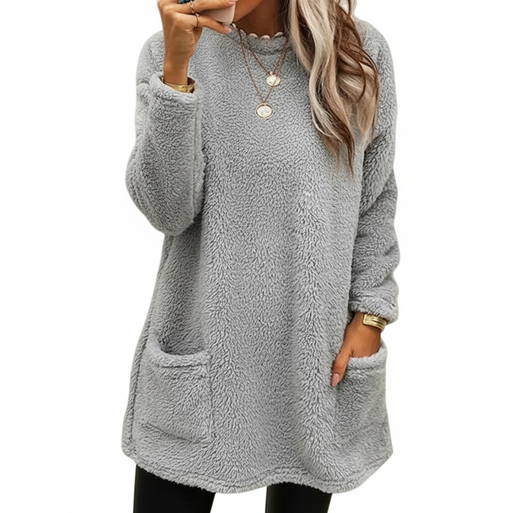 Lydia™ | Cozy Sherpa Fleece Pullover