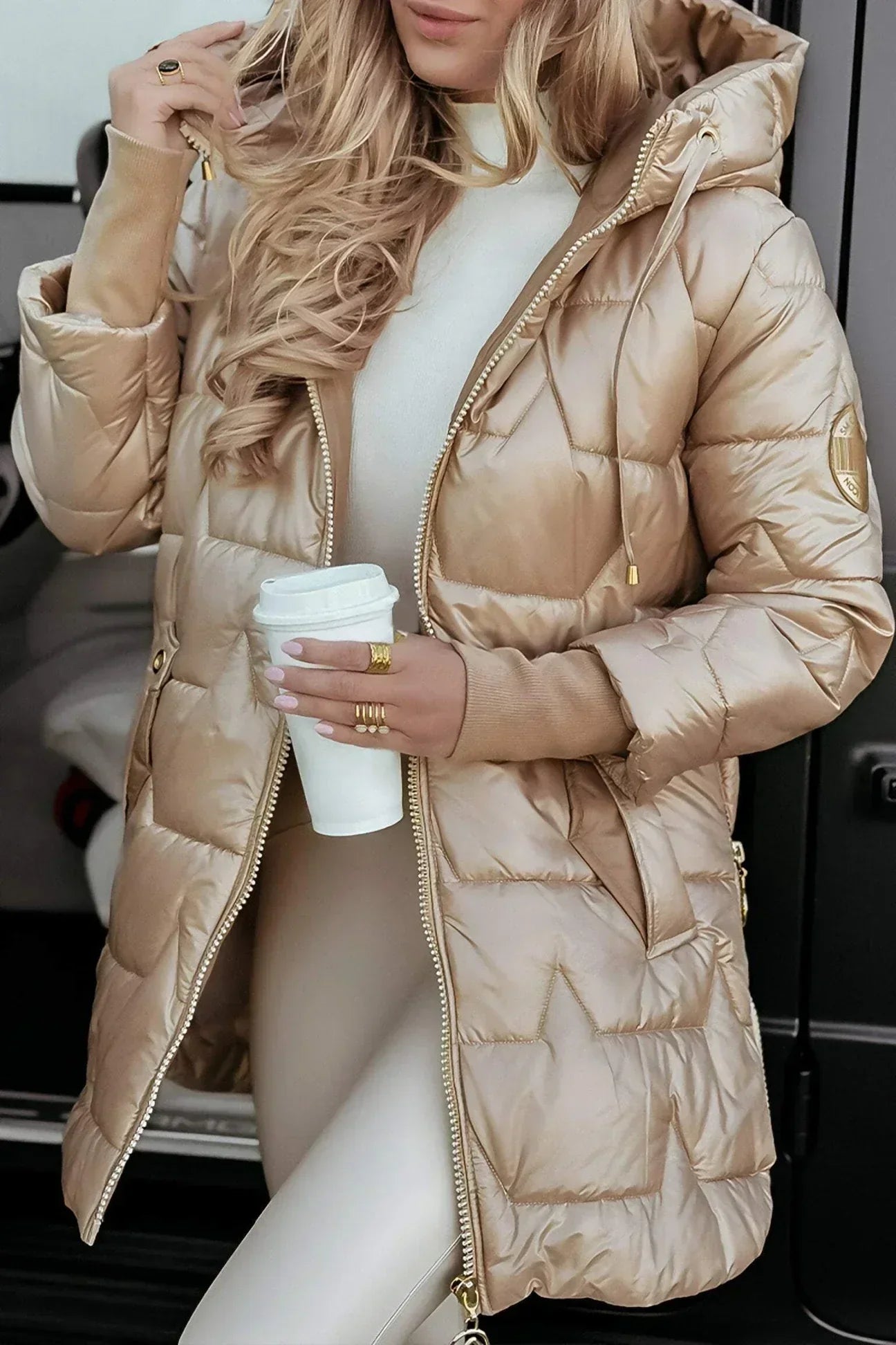 Eliza™ | Elegant Hooded Winter Coat