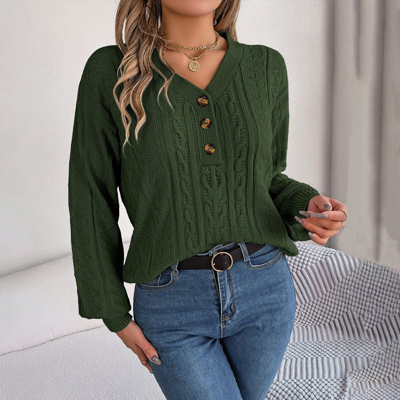 Louisa | Casual Knit Cable Sweater