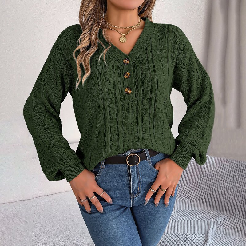 Louisa | Casual Knit Cable Sweater