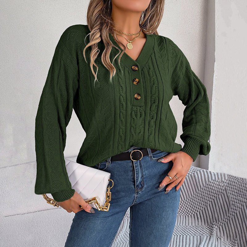 Louisa | Casual Knit Cable Sweater