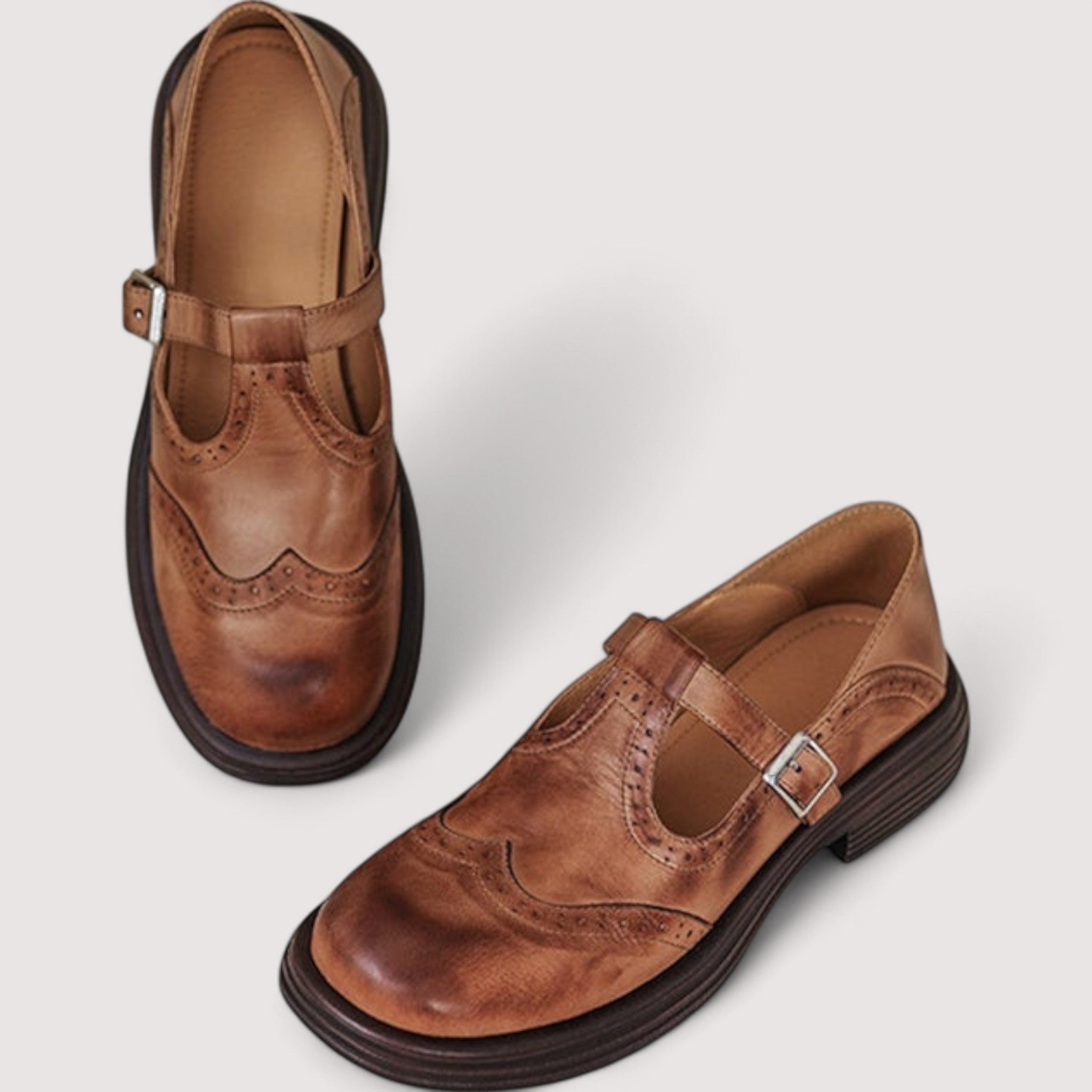 Louisa™ - Orthopedic Leather Mary Jane Shoes