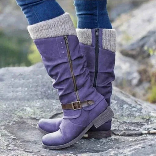 Amira | Ankle Boots With Side Zipper