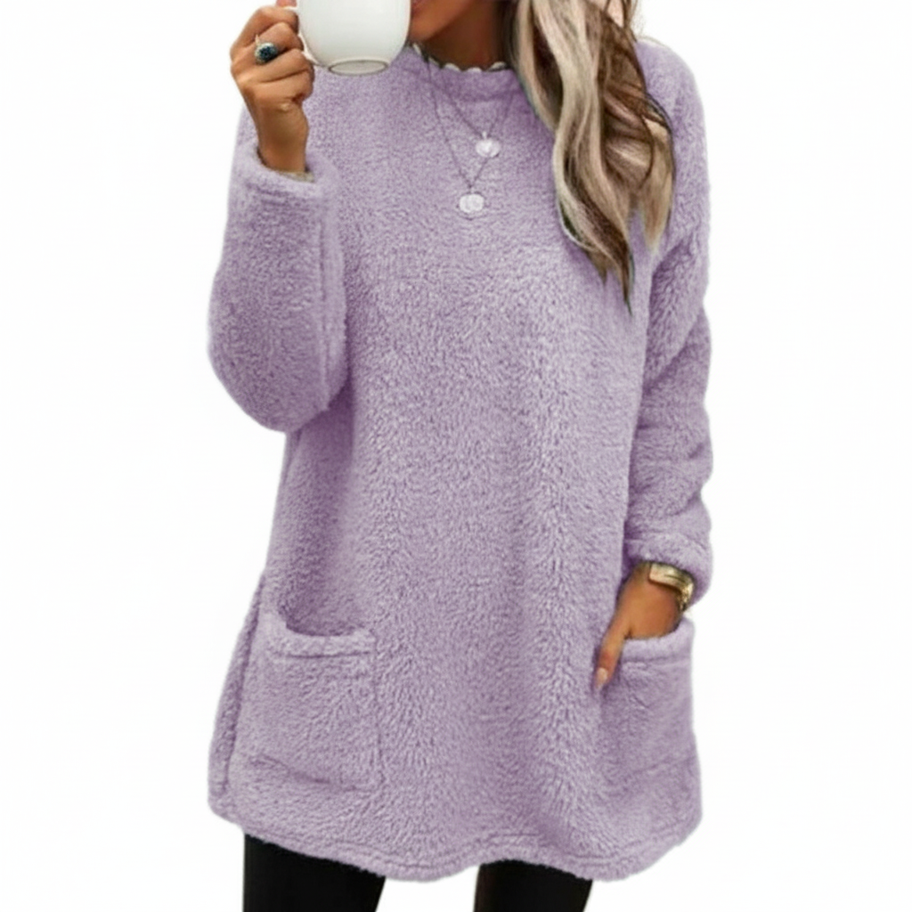 Lydia™ | Cozy Sherpa Fleece Pullover