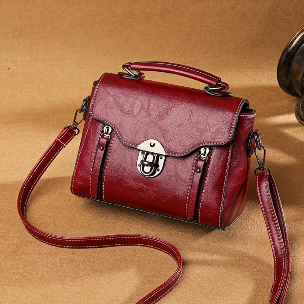 Zoe - Timeless Elegance Leather Handbag