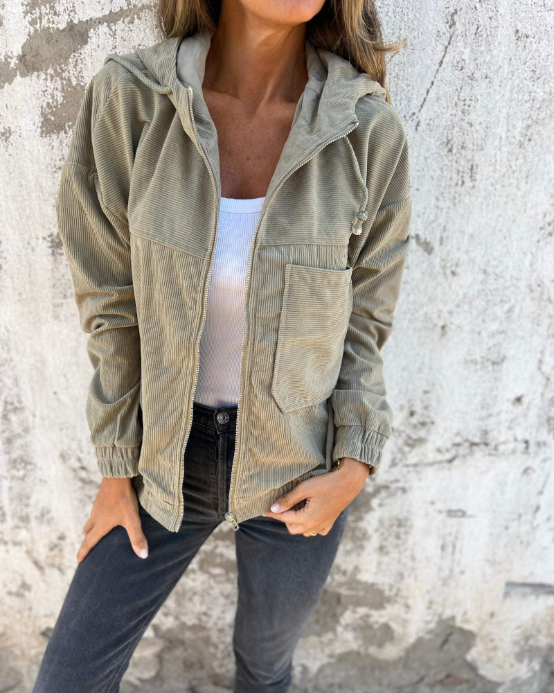 Harper™ | Cozy Hooded Zip Jacket