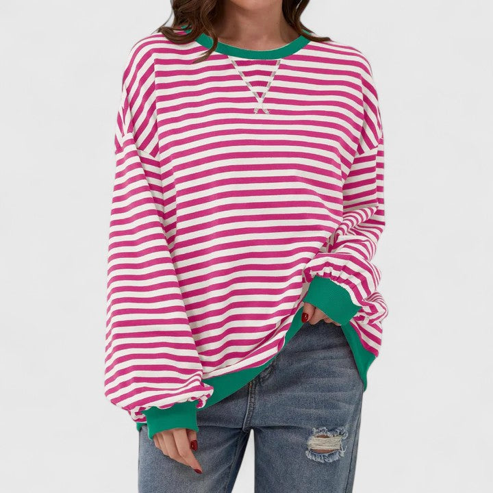 Lydia™ | Classic Striped Sweater