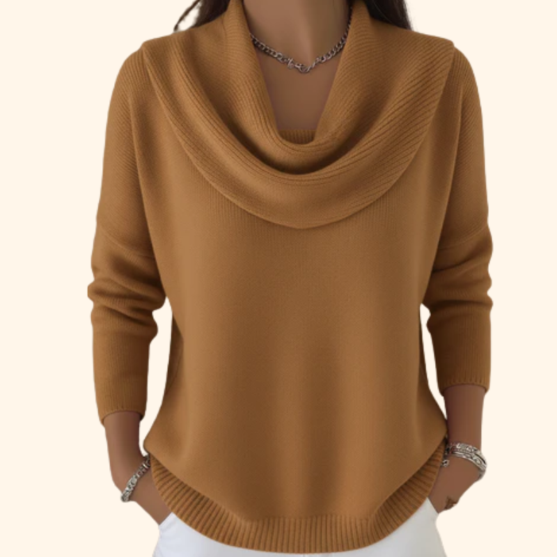 Victoire™ | Soft Sweater with Boat Neck