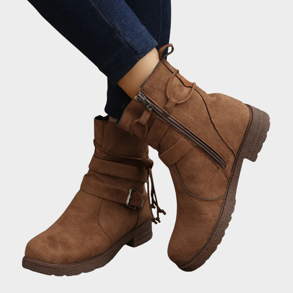 Docota | Low Heel Ankle Boots
