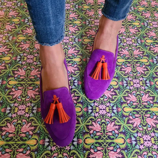 Carina | Suede Loafers