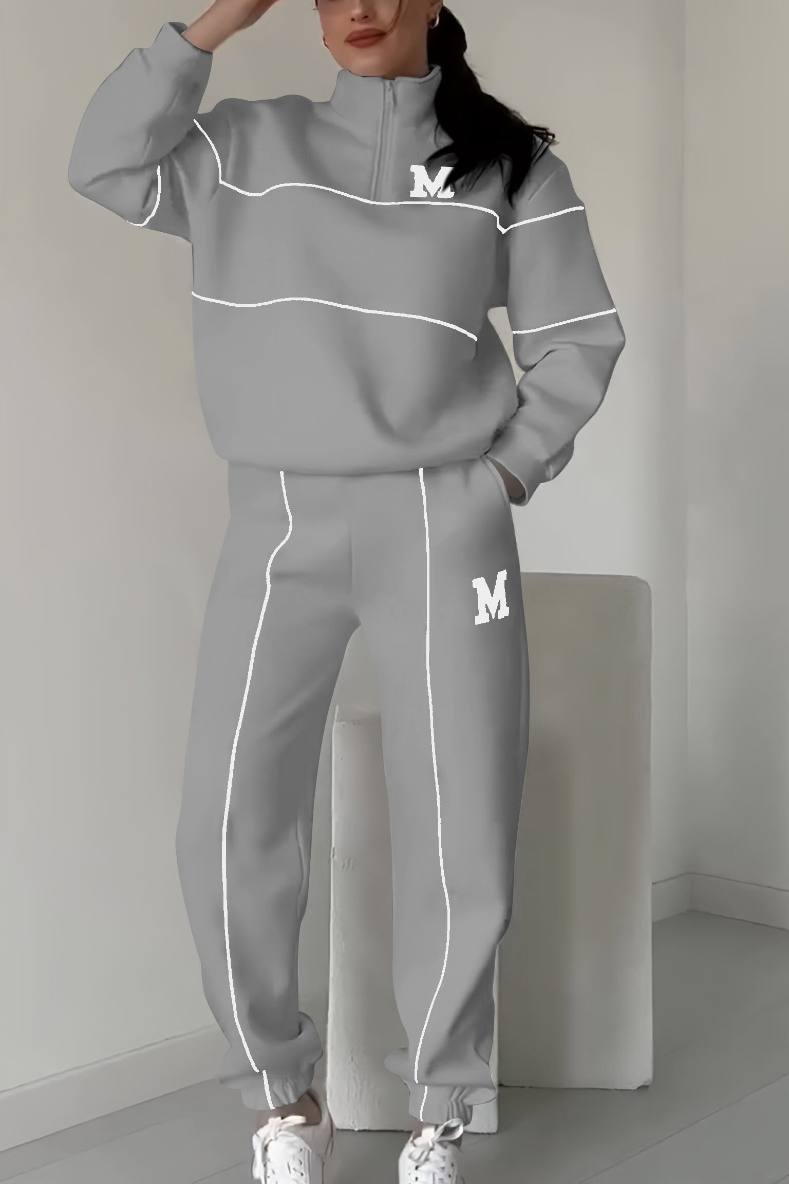 Thalynnae | Cozy Sweater and Pants Ensemble