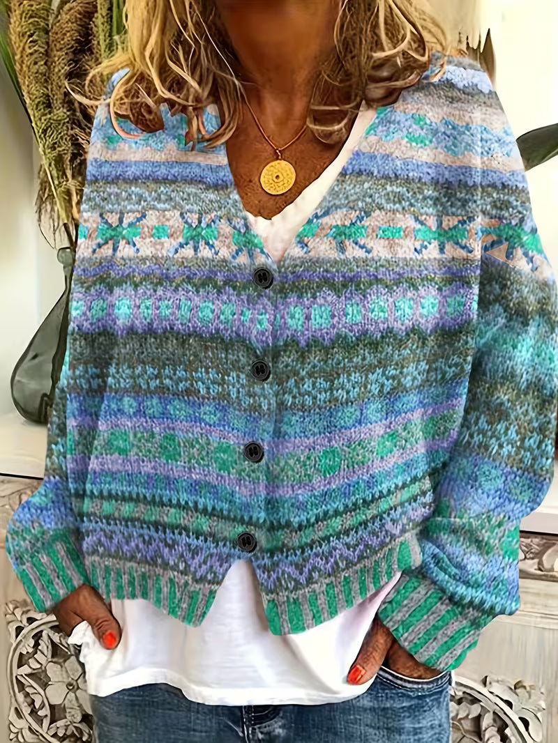 Nordic Ocean Breeze Cardigan
