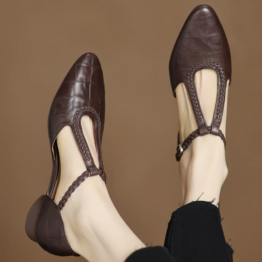 Veronica™| Leather Sandals