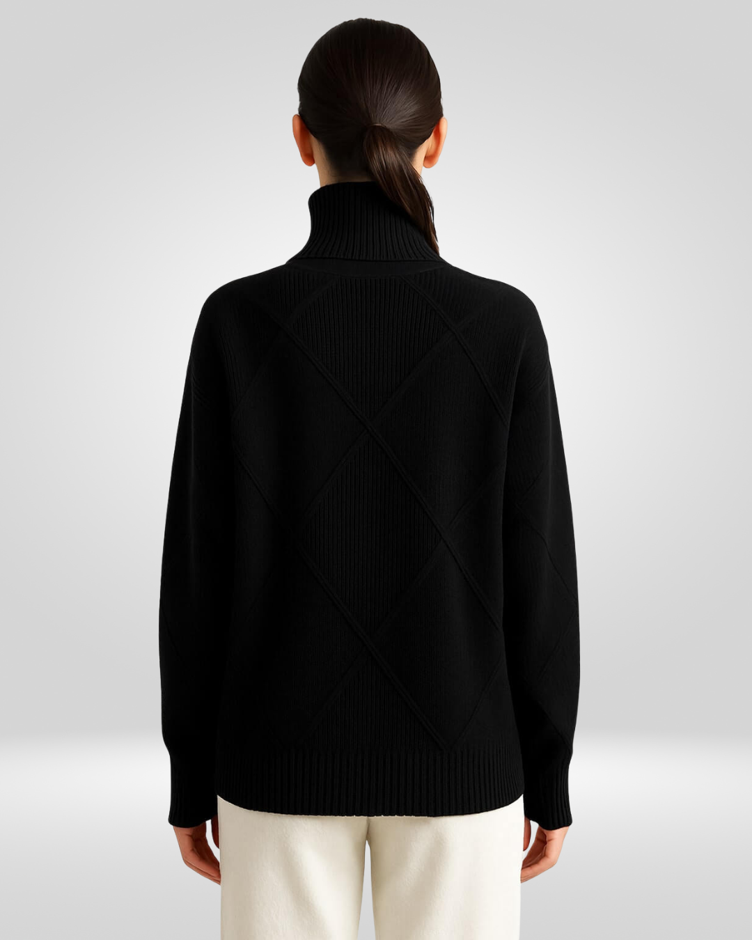 ADELINA | Soft Sweater of Warm, Luxurious Pile