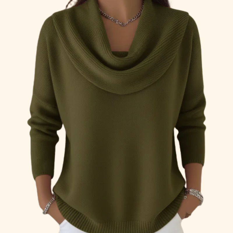 Victoire™ | Soft Sweater with Boat Neck