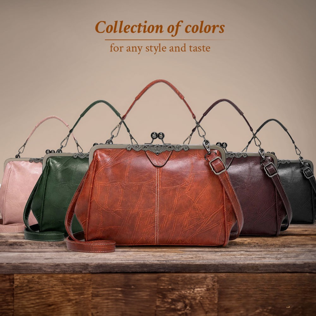Evelyn - Vintage Classic Leather Bag