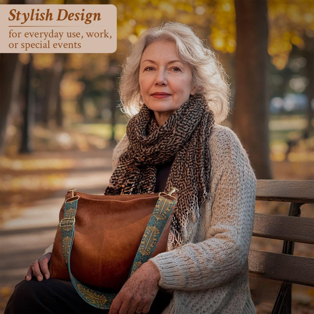 Linda - Vintage Charm Leather Shoulder Bag
