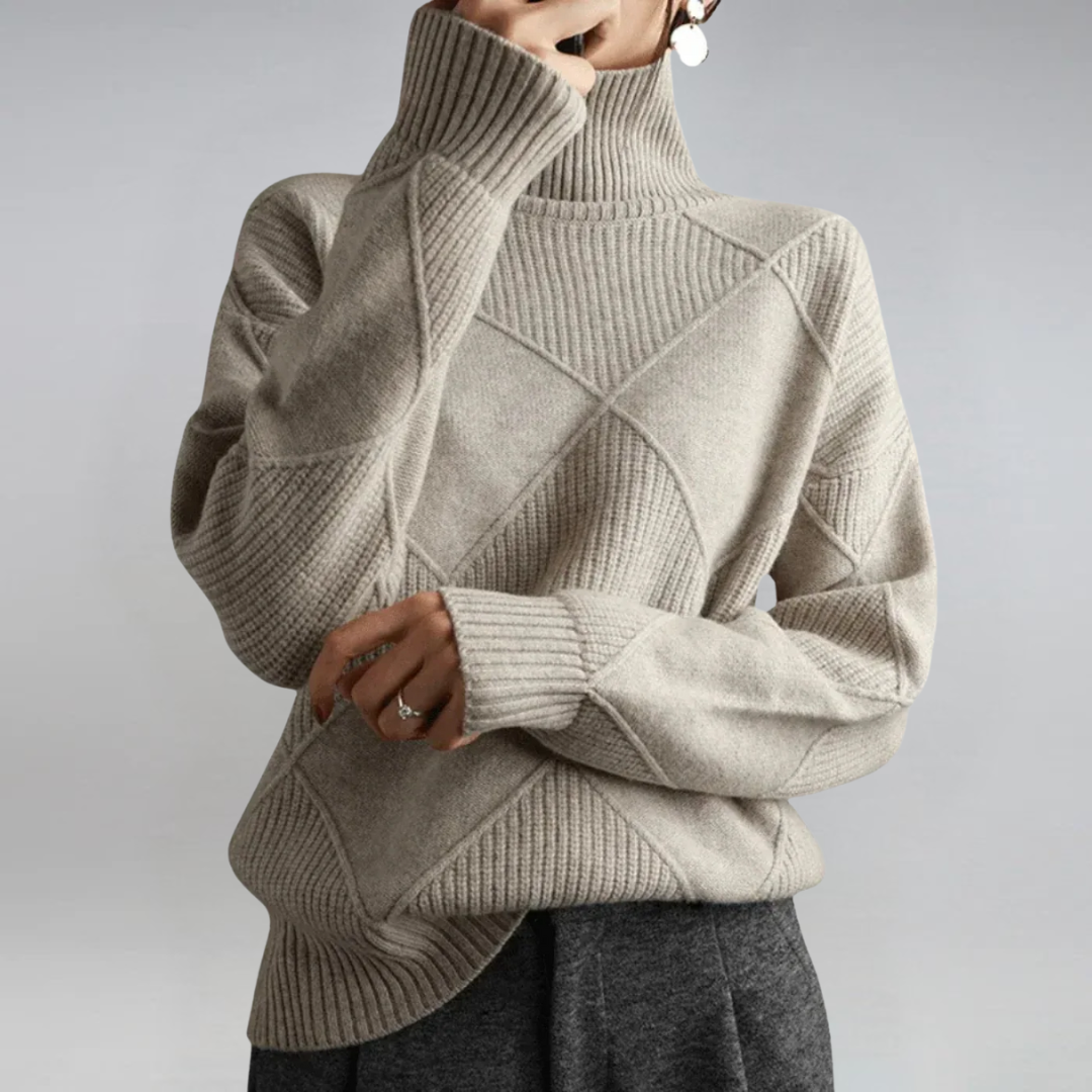 Anne | Luxury Turtleneck Sweater
