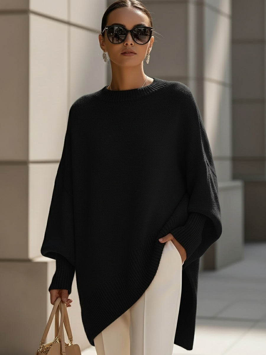 ANNETE | Oversized Poncho Sweater