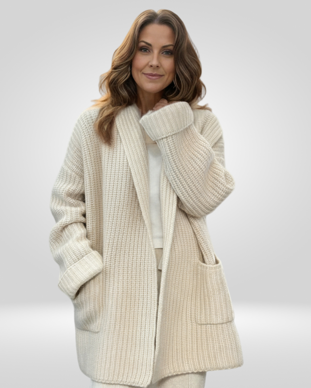 WINNIE | Knit sweater with pockets