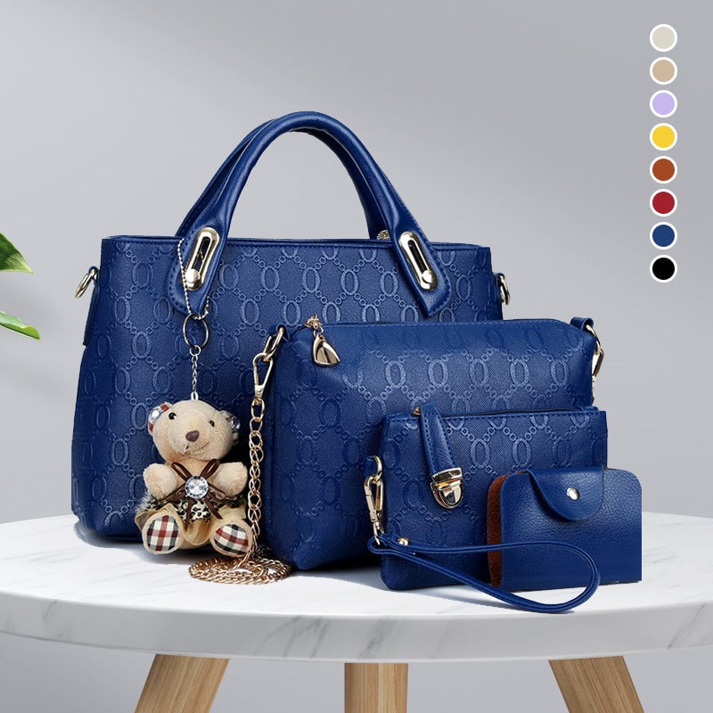 Grace - Legacy 4-Piece Leather Bag Set