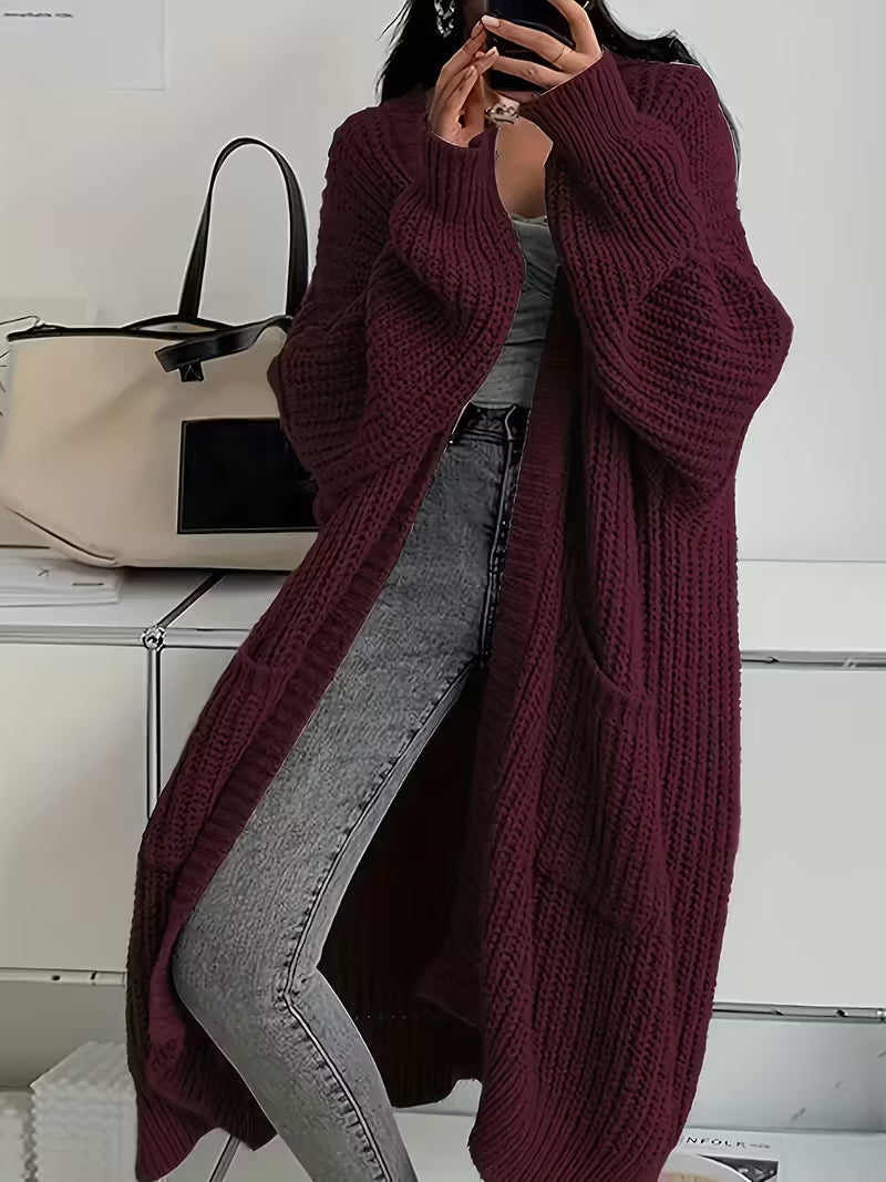 Lydia™| Long Knitted Cardigan Women
