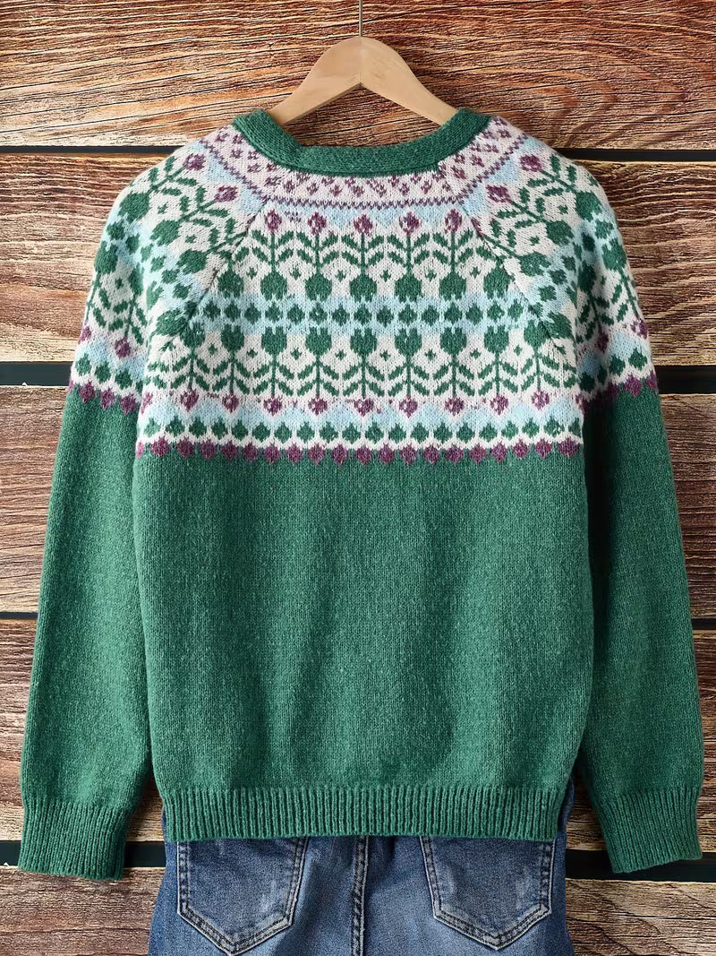 Nordic Midnight Frost Cardigan
