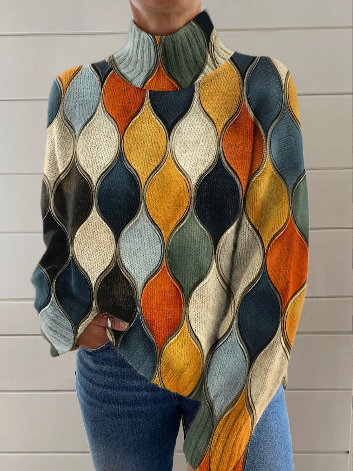 Lucy | Abstract Pattern Wavy Lines