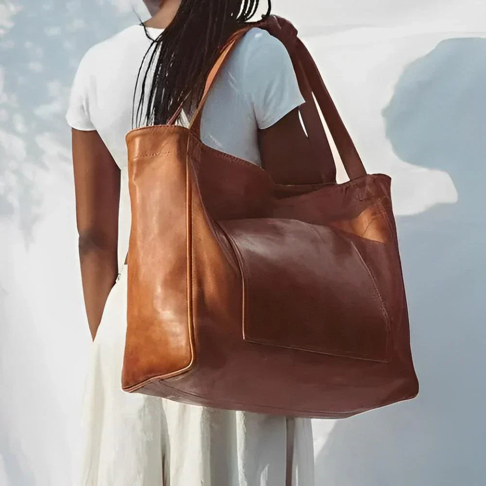 Beatrice - Imperial Charm Leather Shoulder Bag