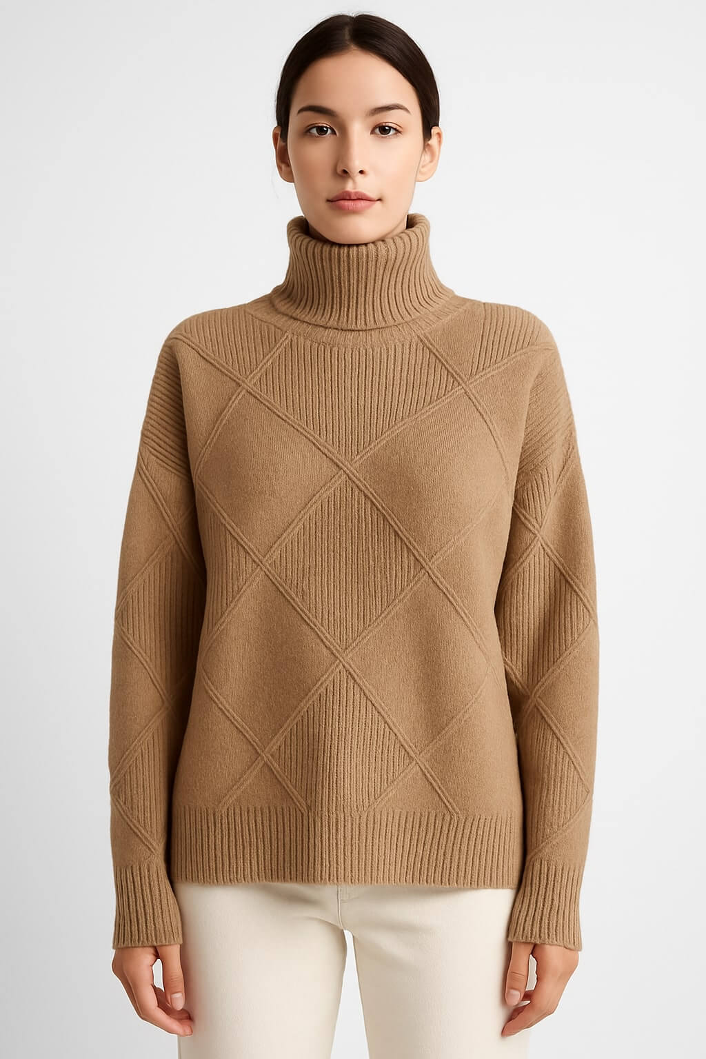 ADELINA | Soft Sweater of Warm, Luxurious Pile