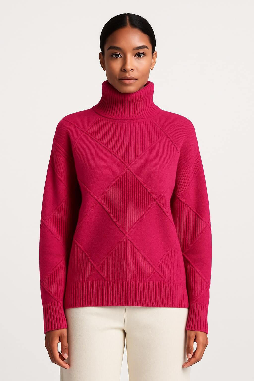 ADELINA | Soft Sweater of Warm, Luxurious Pile