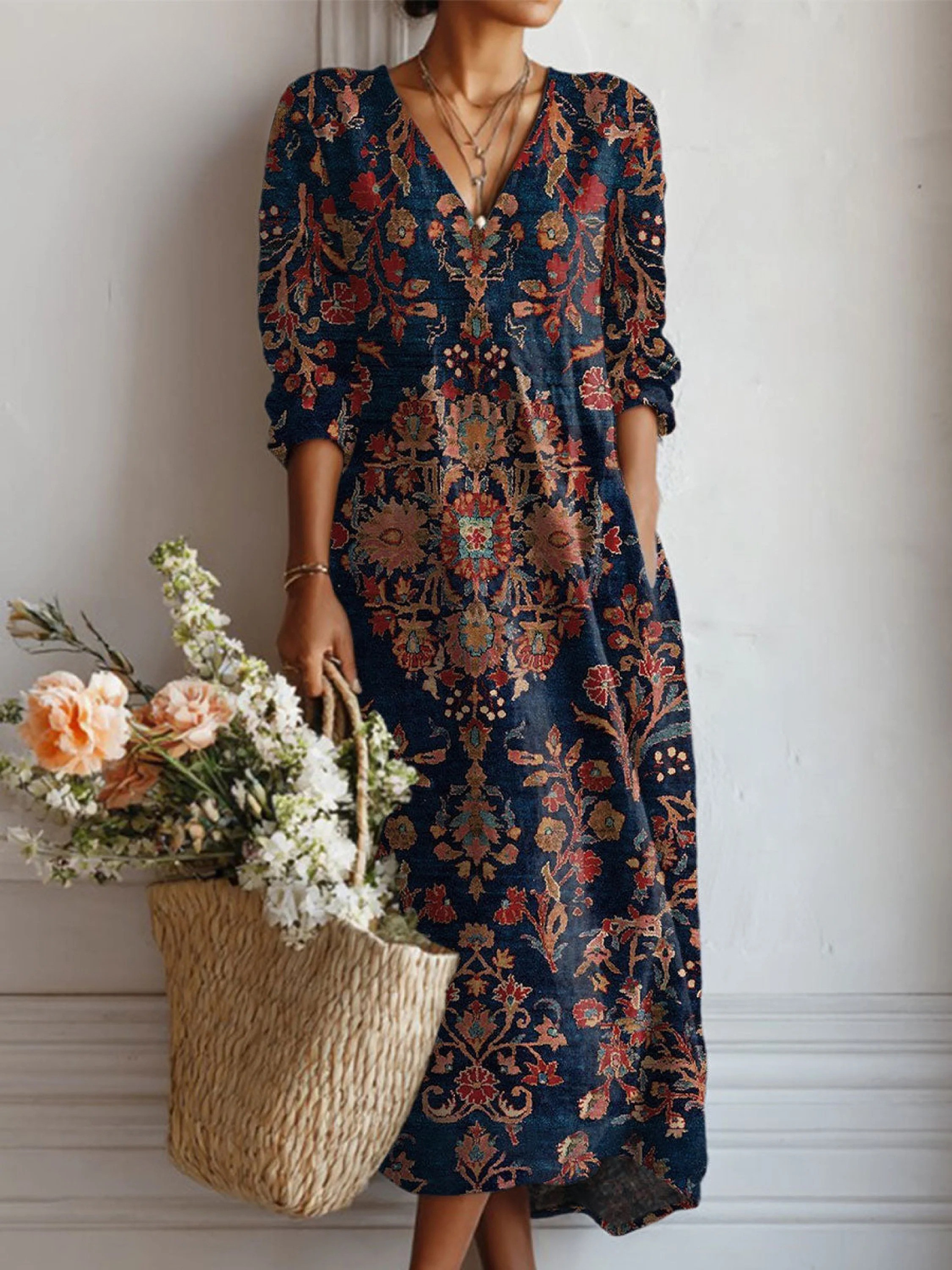 Aria | Cozy Autumn Essential Dress