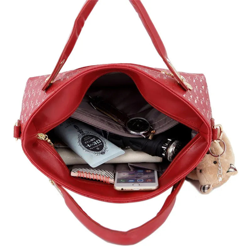 Grace - Legacy 4-Piece Leather Bag Set