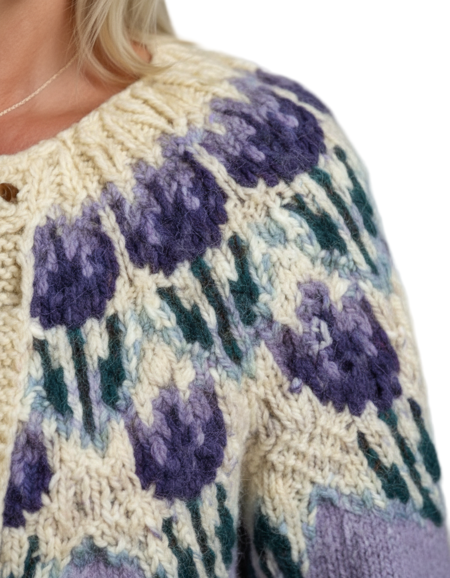 Vivian | Vintage Icelandic Cardigan