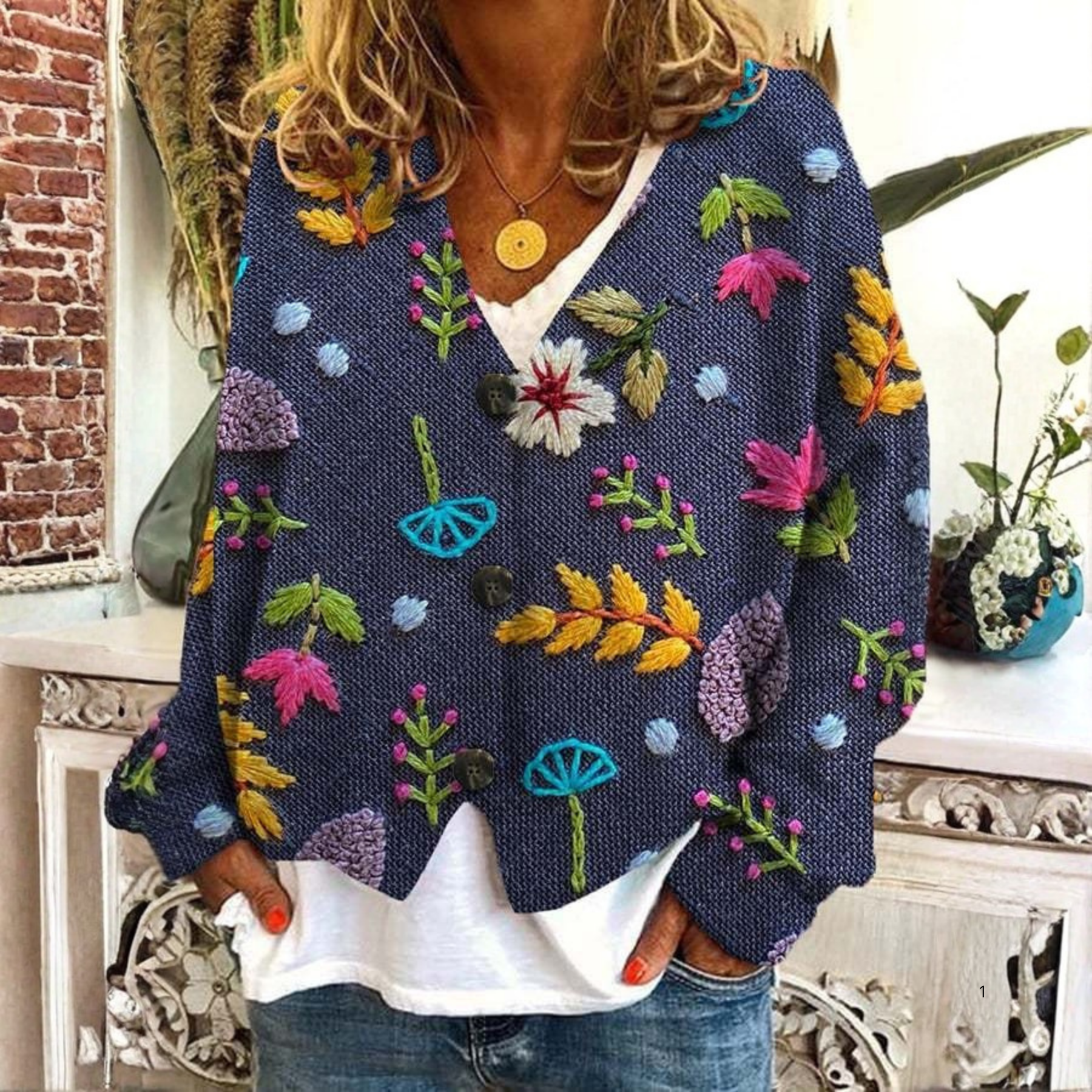 Floral Garden Cardigan