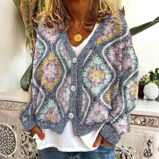 Pastel Blossom Cardigan