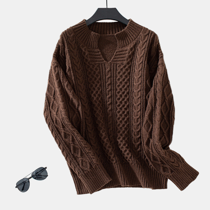 Lydia™ | Classic Cable Sweater