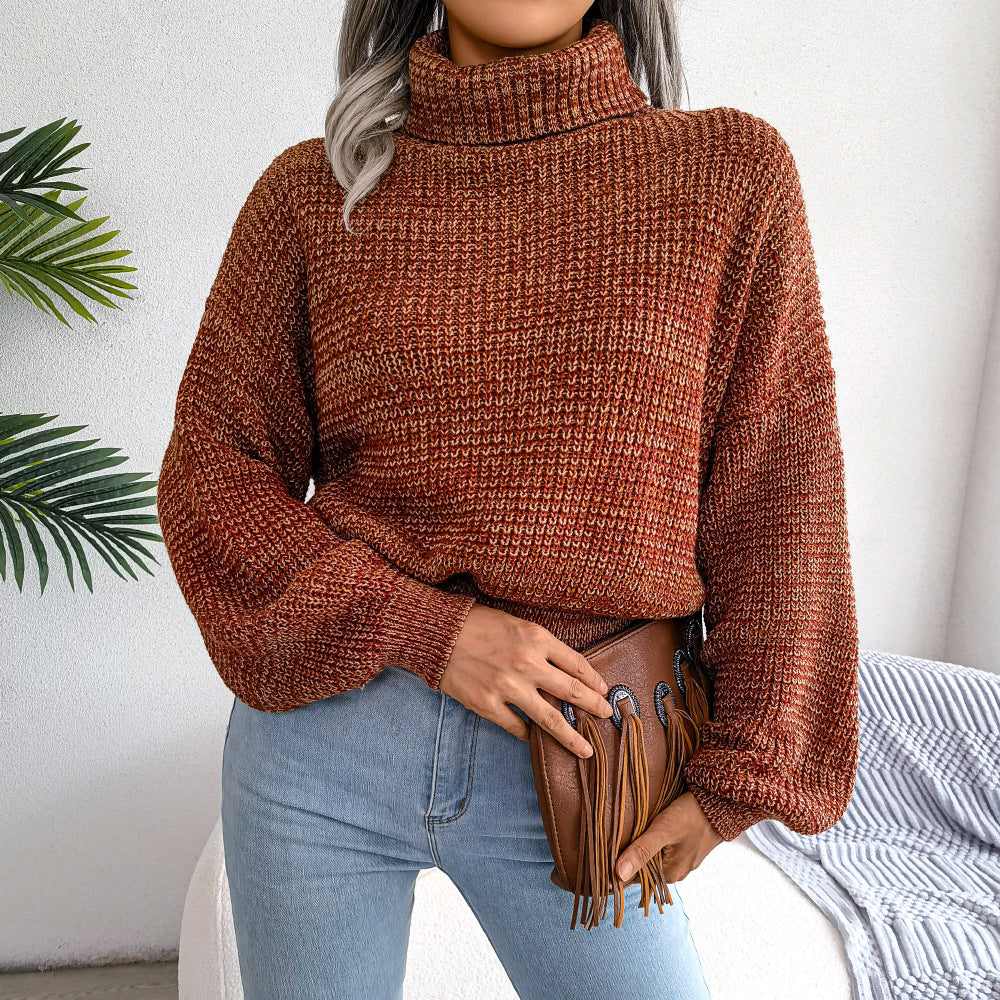 Lydia™ | CozyKnit Turtleneck Sweater