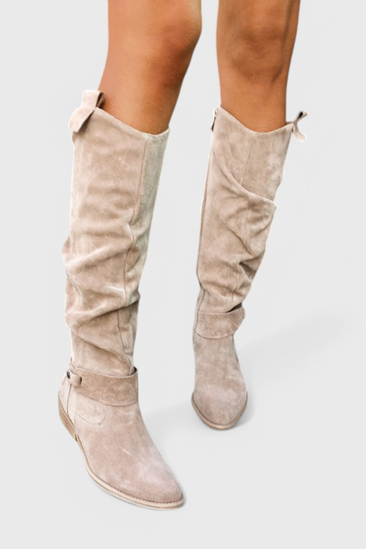 Celine Retro-Inspired High Boots