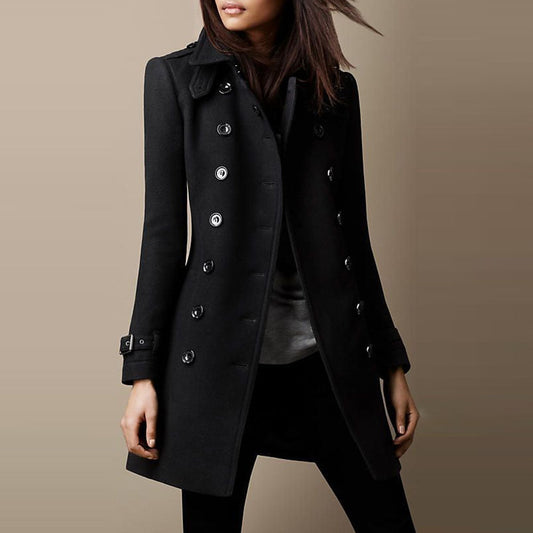 CINZIA™ | Handcrafted Long Coat