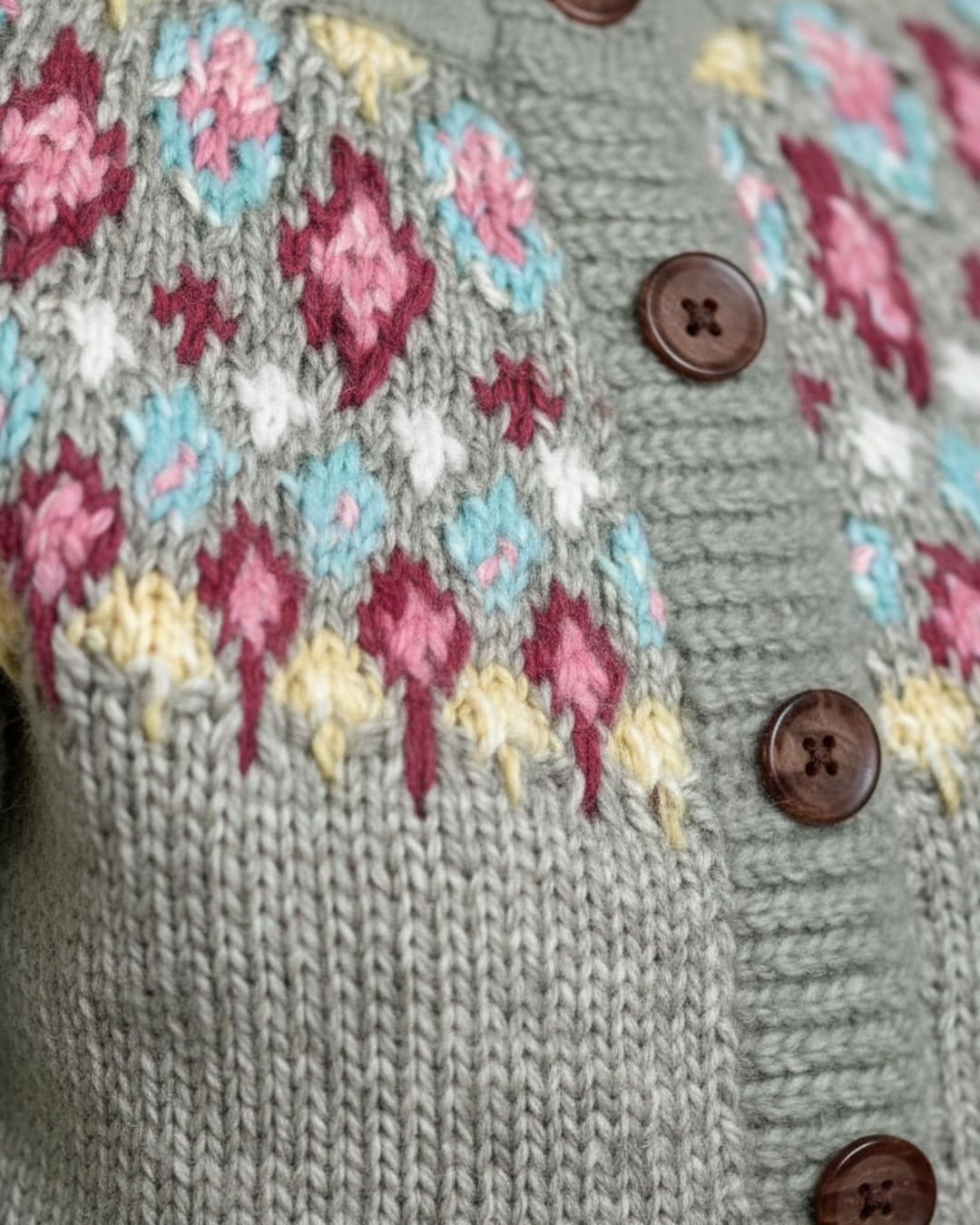 Vivian | Vintage Icelandic Cardigan