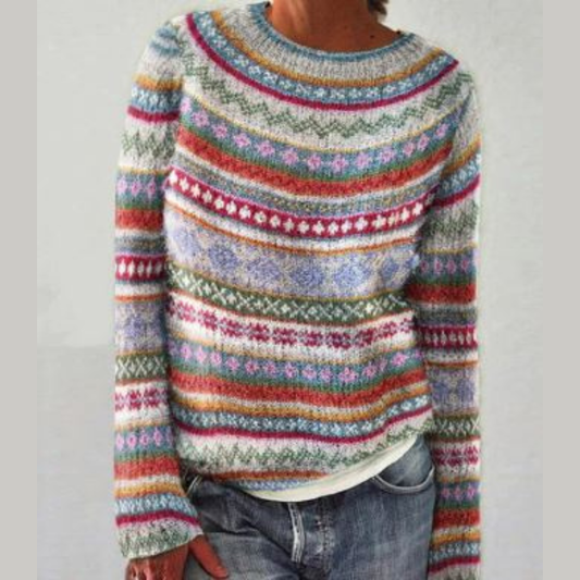 Jessie | Colorful Vintage Sweater