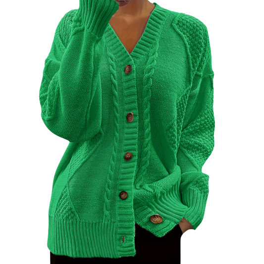 Lydia™ | Cable Knit Cardigan