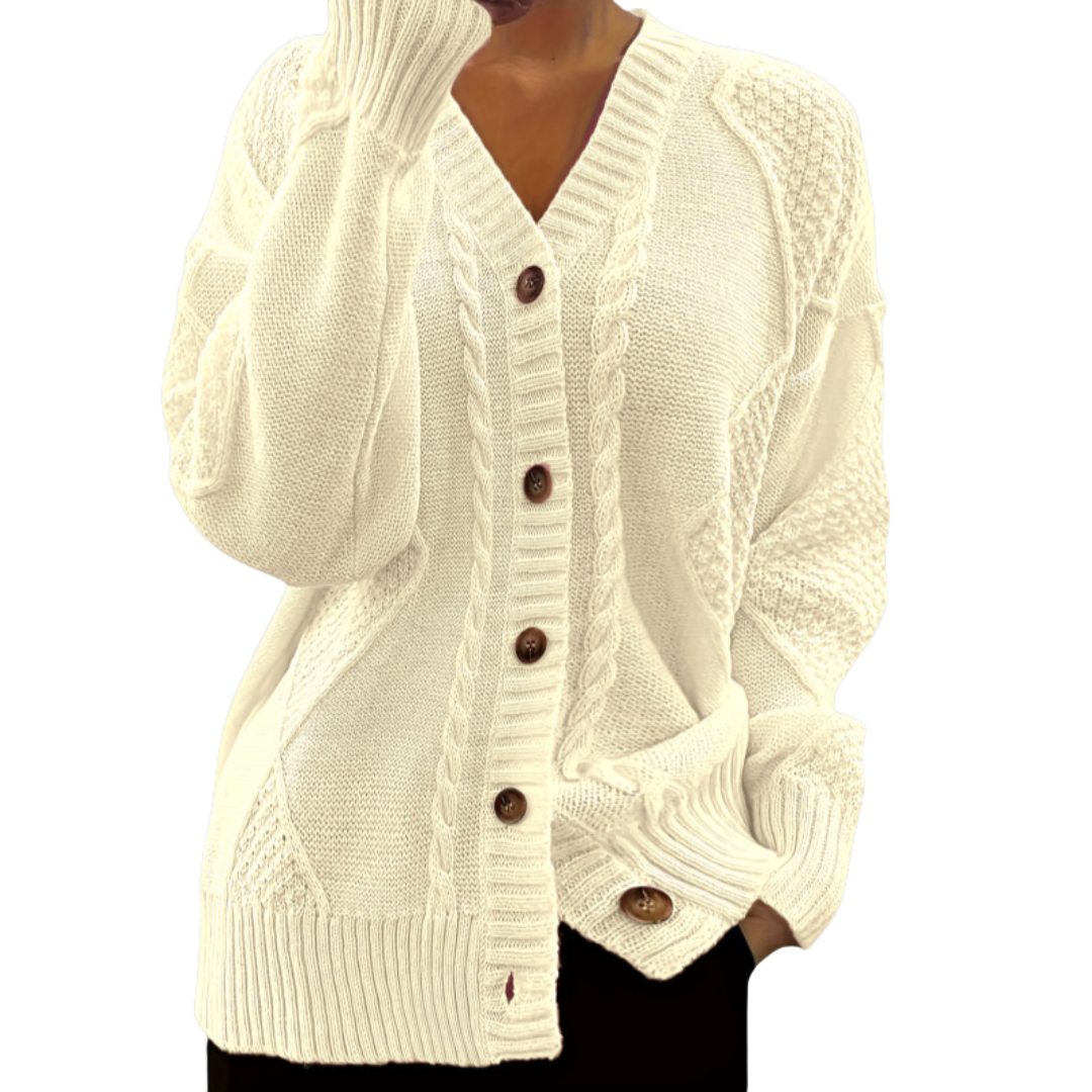 Lydia™ | Cable Knit Cardigan