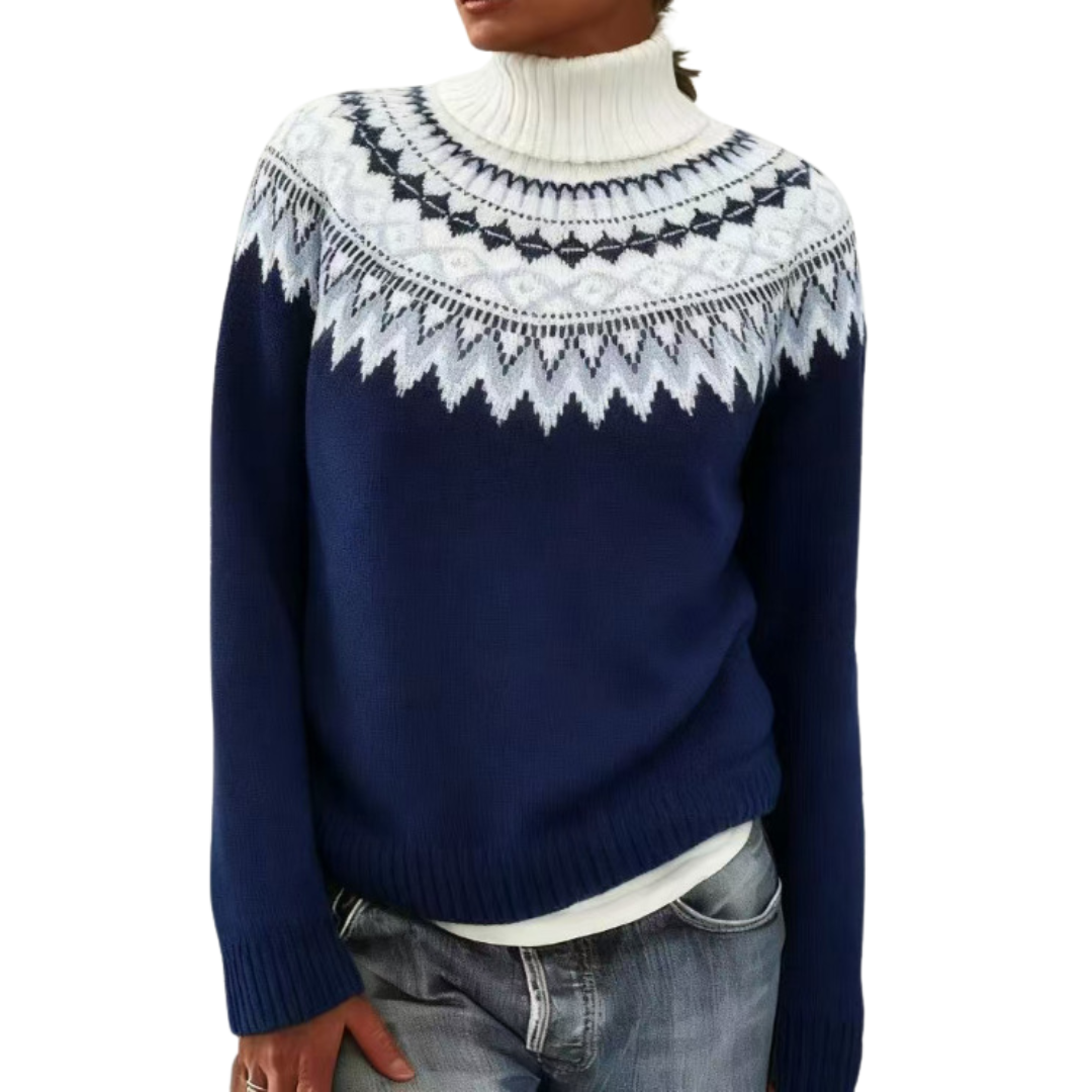 Lydia™ | Winter Pattern Sweater