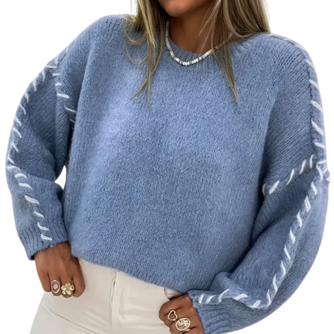Lydia™ | Frost Weave Sweater