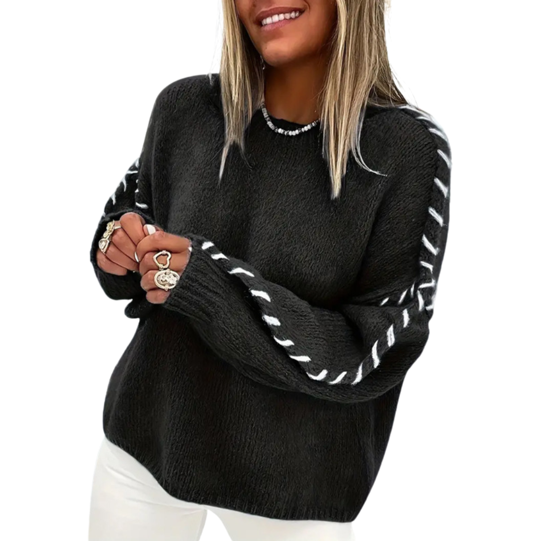Lydia™ | Frost Weave Sweater