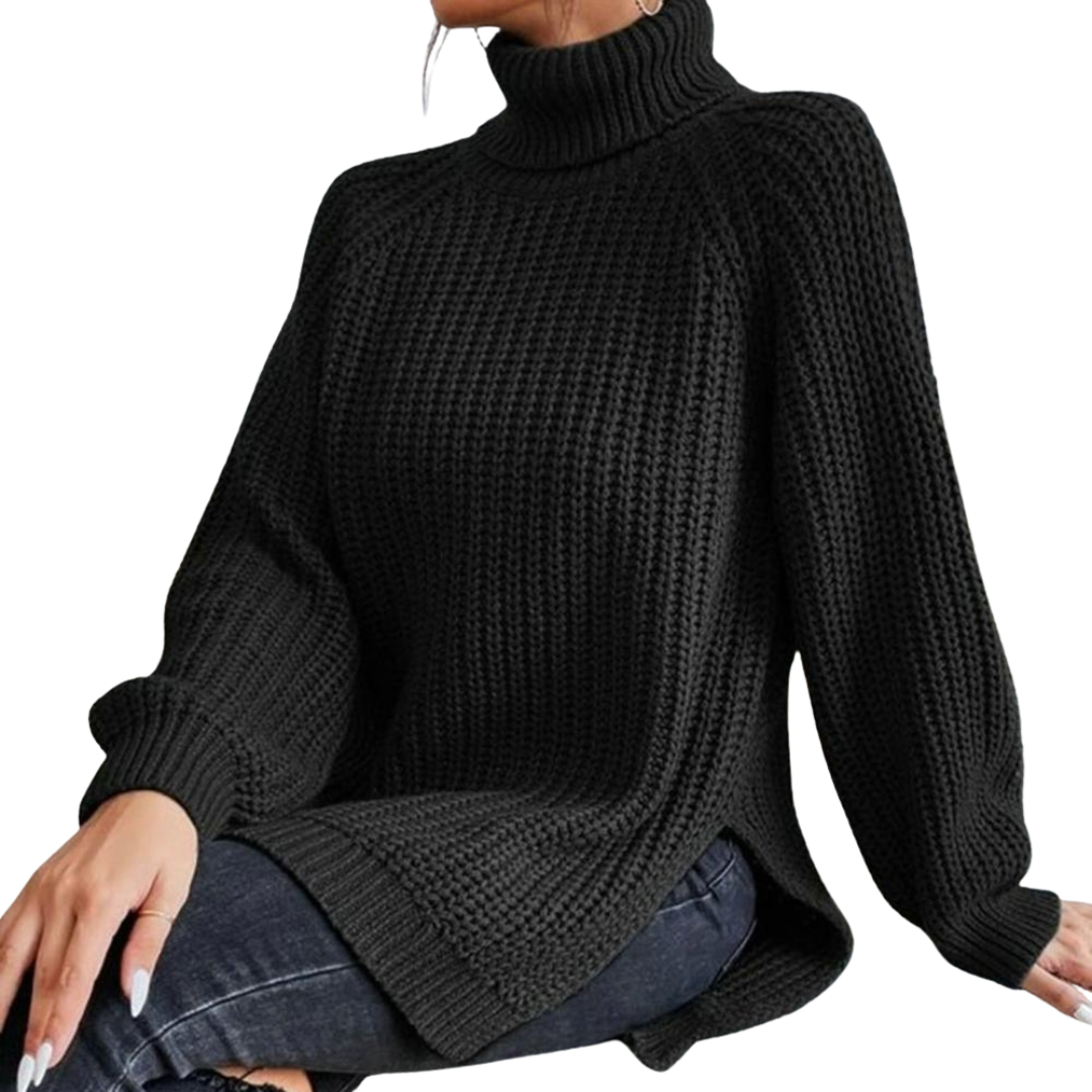 Lydia™ | Cotton Ladies' Turtleneck for Winter