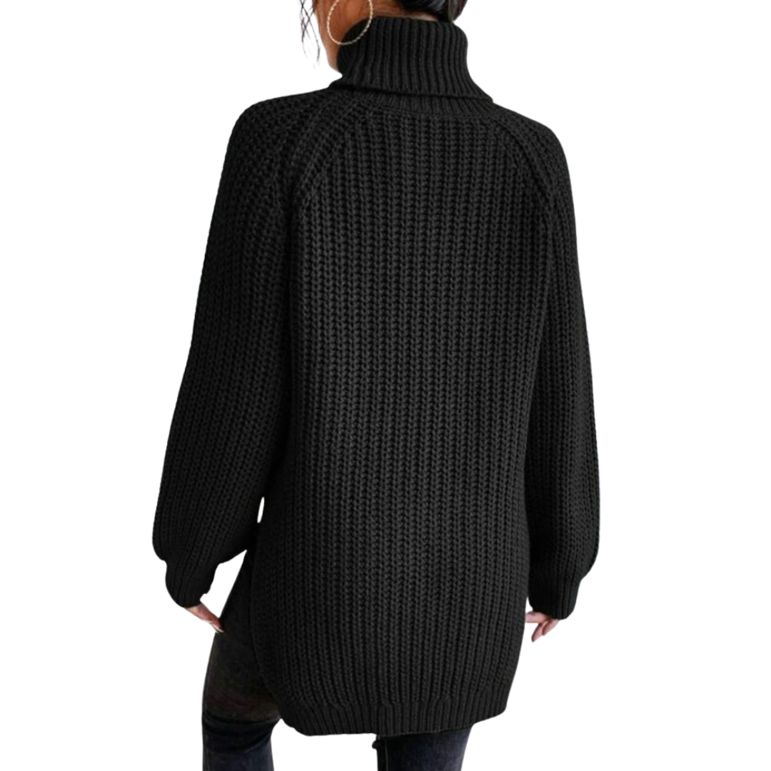 Lydia™ | Cotton Ladies' Turtleneck for Winter