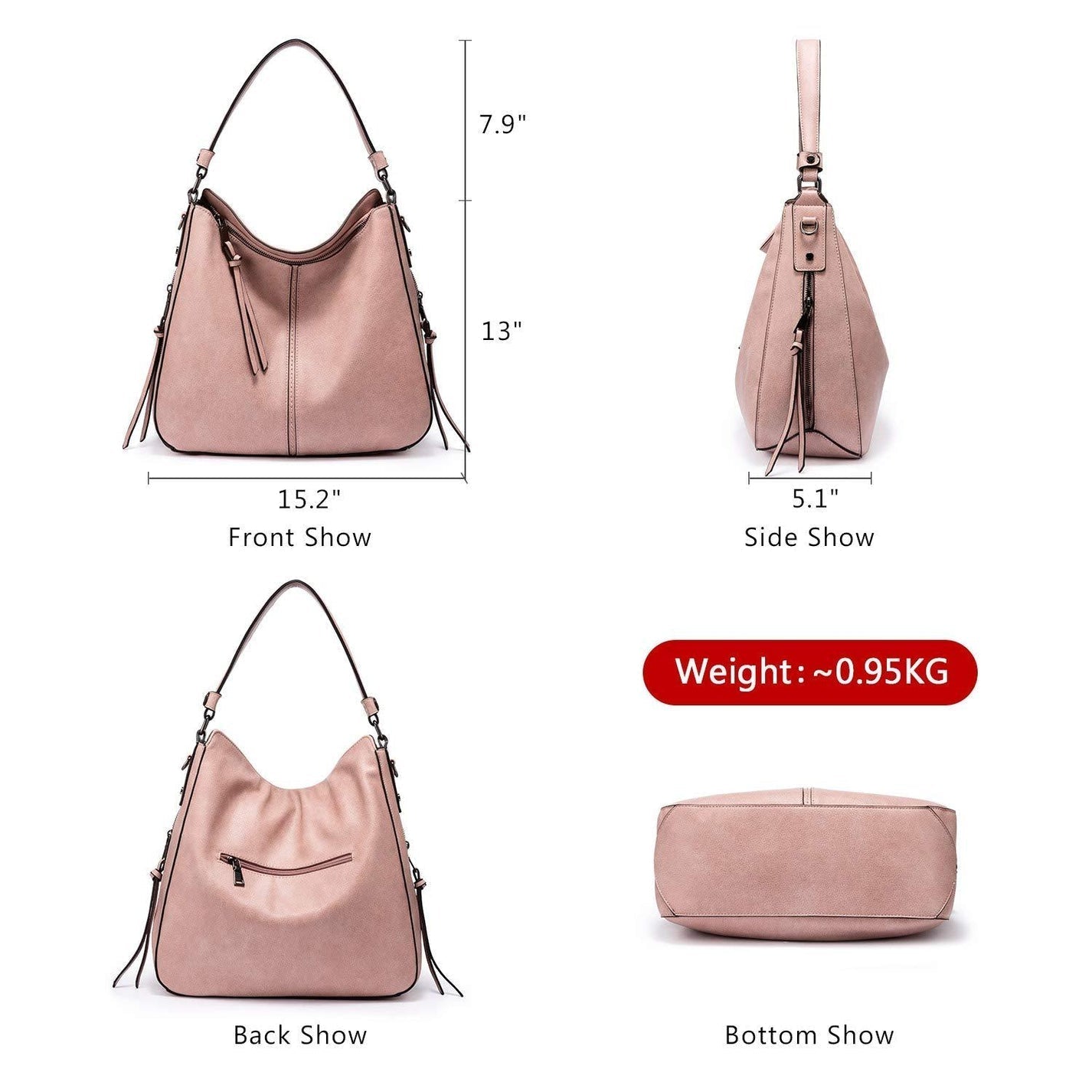 Brooklyn - Elegant Leather Shoulder Bag